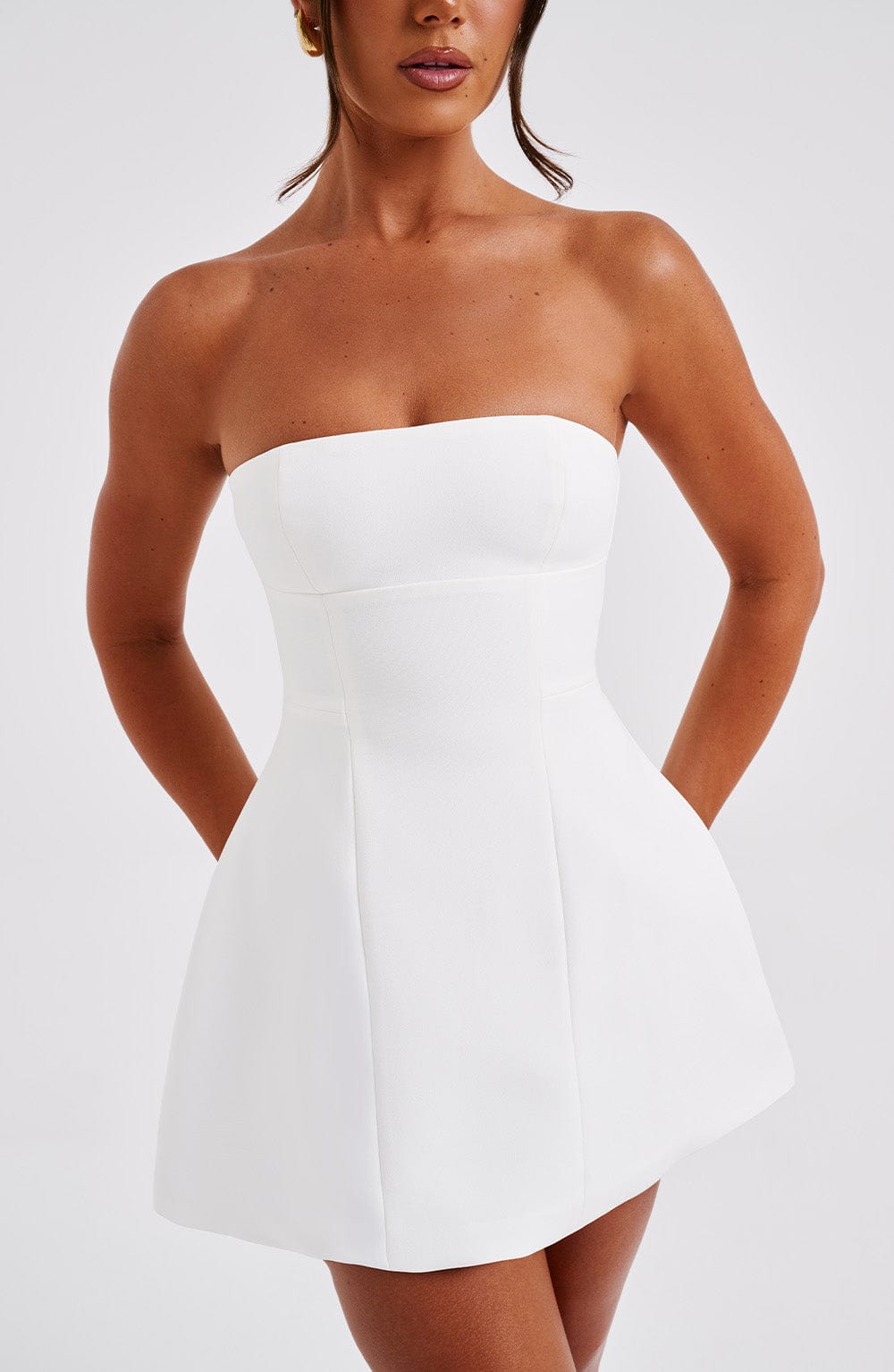 Asha Mini Dress - Marfil