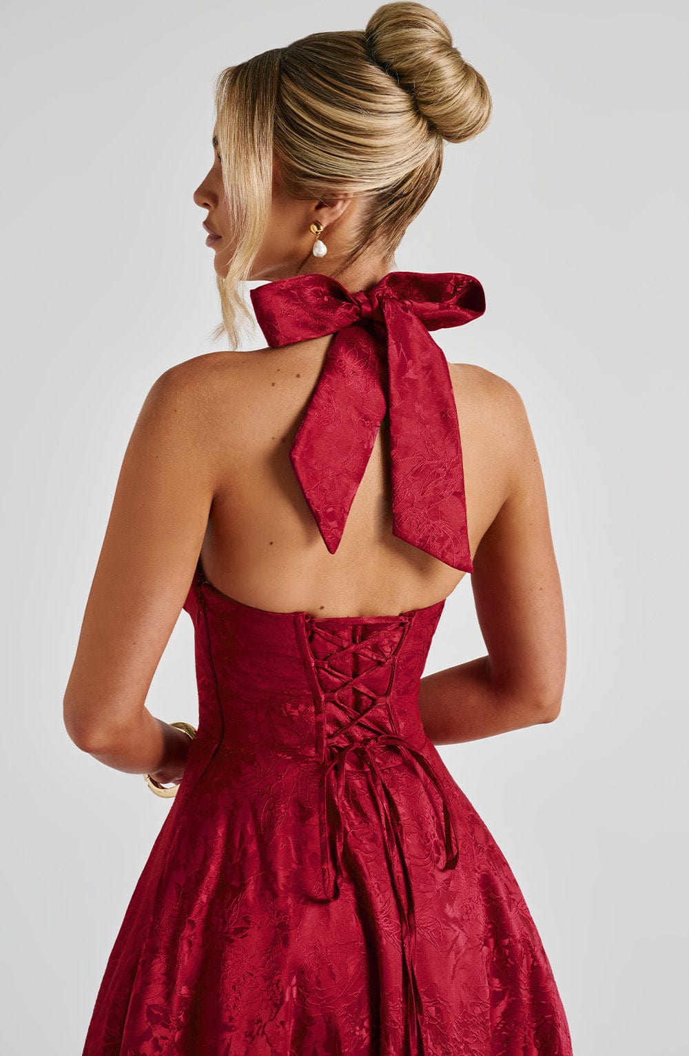 Effie Midi Dress - Rosa