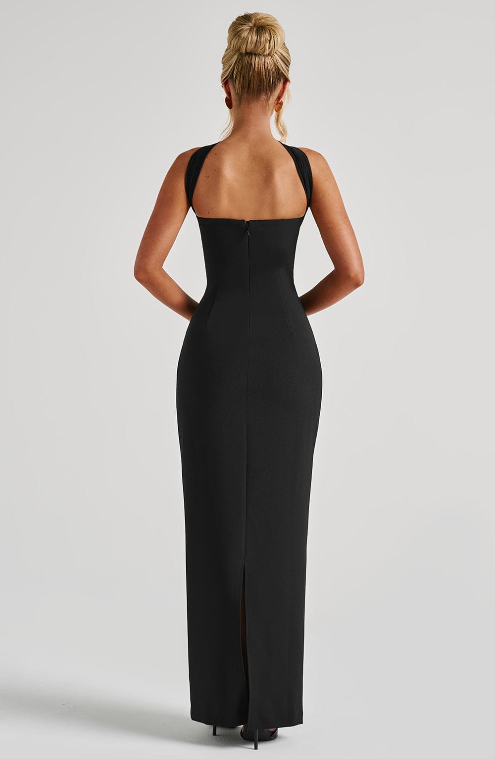 Yulia Maxi Dress - Negro