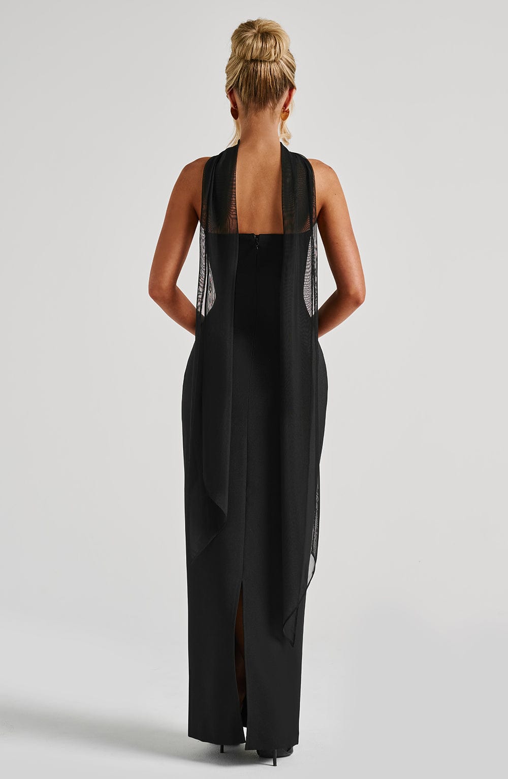 Yulia Maxi Dress - Negro
