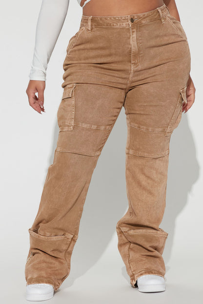 Jeans Cargo Camden – Color Tan