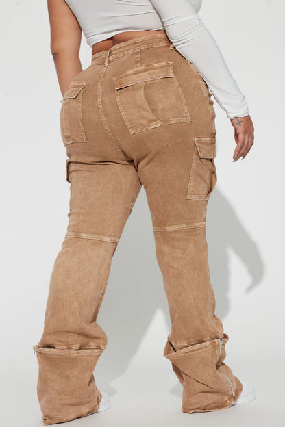 Jeans Cargo Camden – Color Tan
