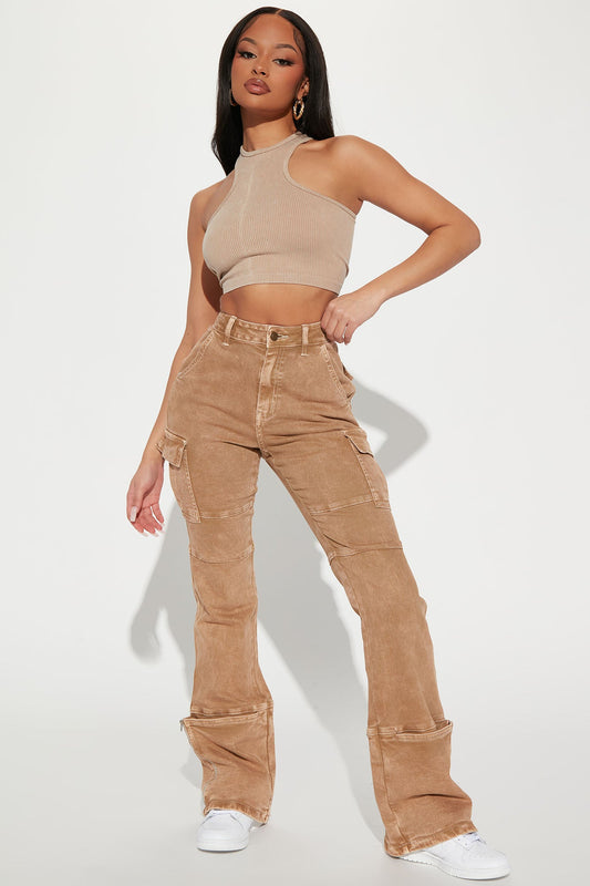 Jeans Cargo Camden – Color Tan