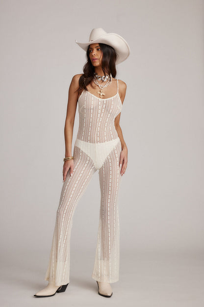 Cammie Blanca Lace Sheer Mono