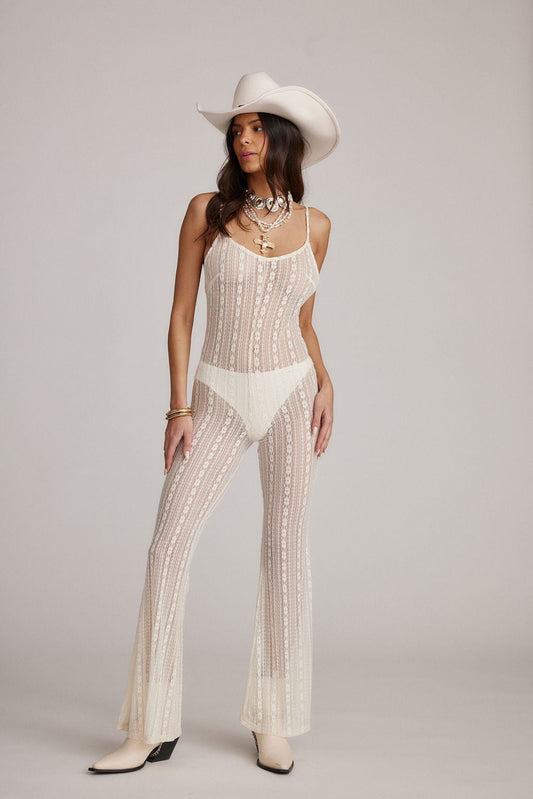 Cammie Blanca Lace Sheer Mono
