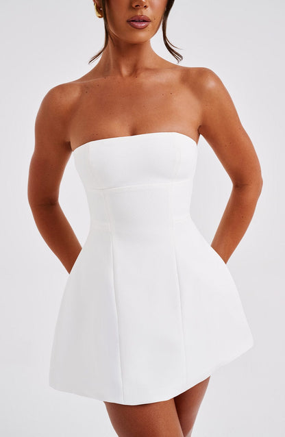 Asha Mini Dress - Marfil