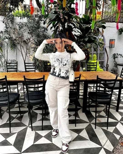 Pantalón Cargo Bella – Ajustable