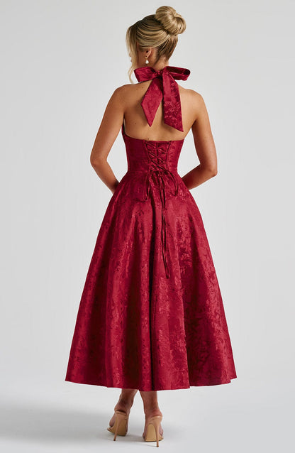 Effie Midi Dress - Rosa