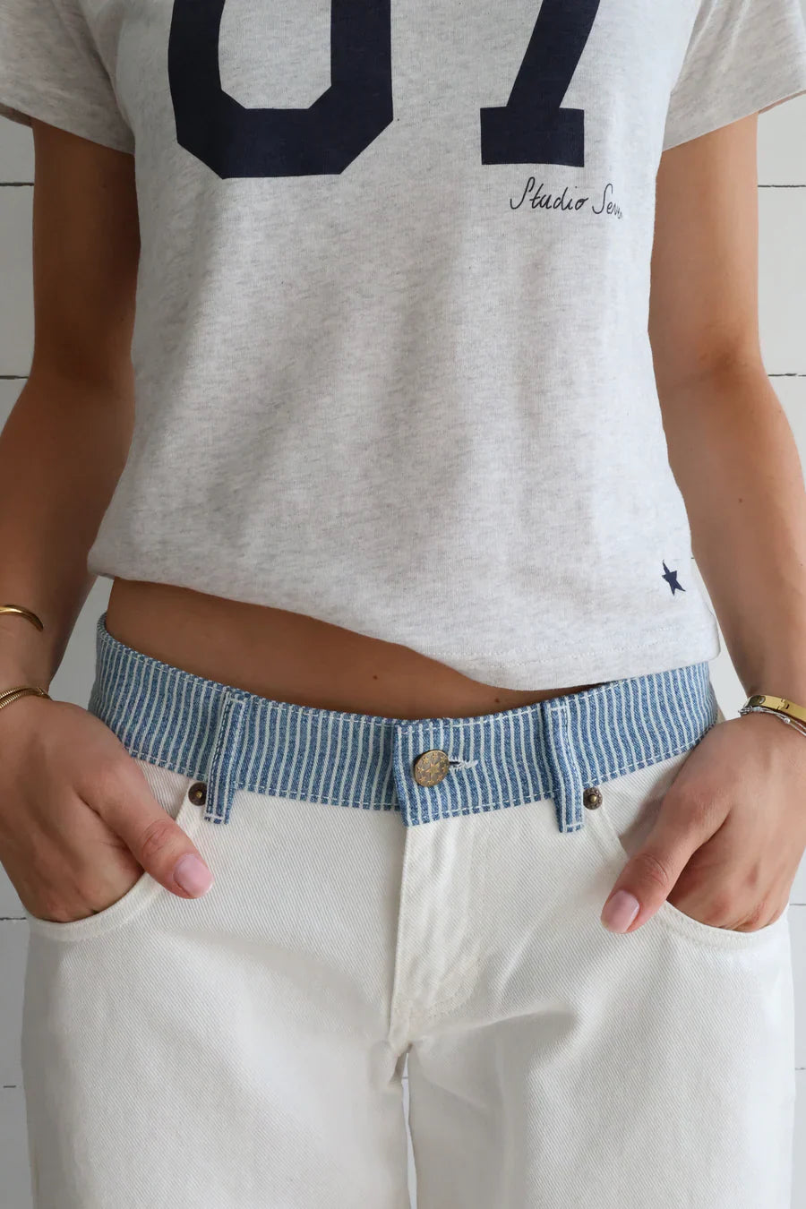 Jodie Jeans- Blanco