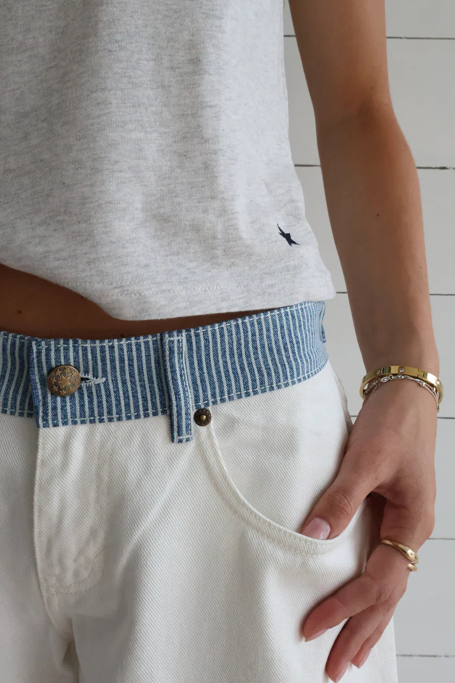 Jodie Jeans- Blanco