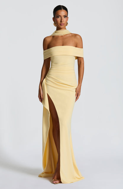Joyce Maxi Dress - Limón