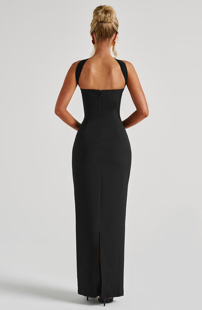 Yulia Maxi Dress - Negro